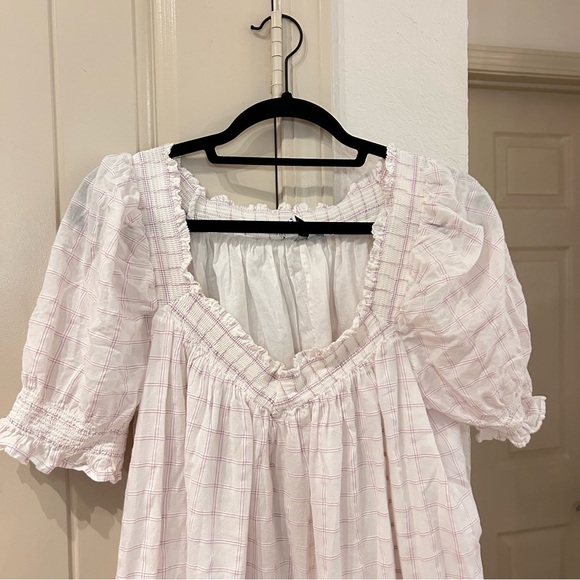 White Ruffled Dress - Picture 2 of 6